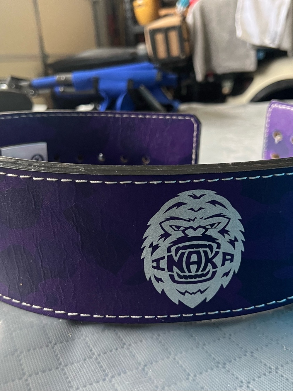 Inaka Power Purple Weightlifting Lever Belt